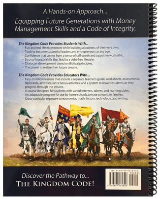 the kingdom code- money management- education