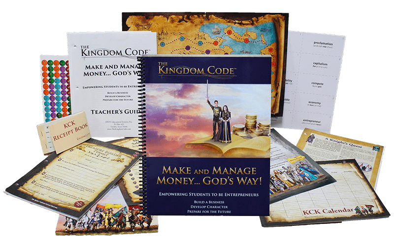 complete starter kit- the kingdom code- money management- kid- entrepreneur- map