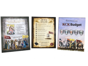 the kingdom code-sales code poster - budget poster for the kingdom code program for kids